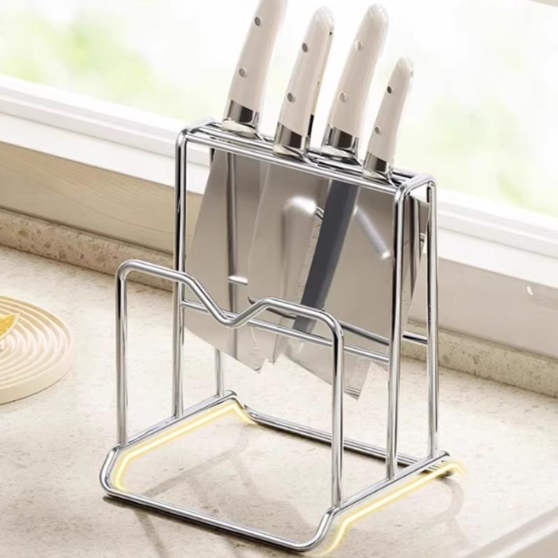 Commercial Kitchen Knife Holder - Suporte de faca de aço inoxidável