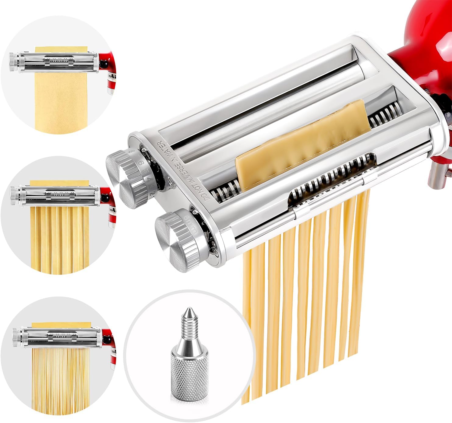 Commercial Kitchenaid - Acessório de Corte e Rolagem de