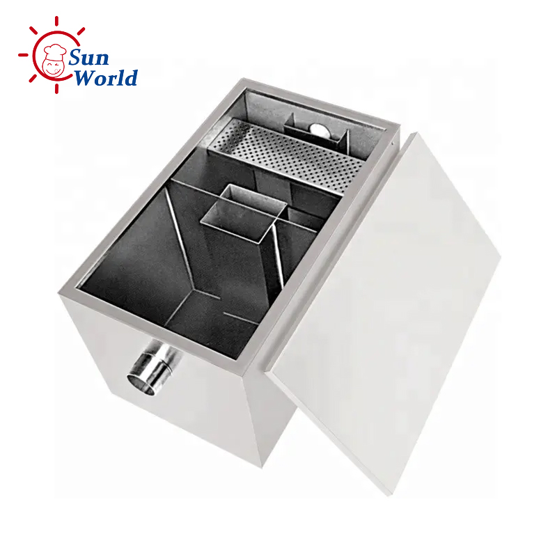 Commercial Kitchen Grease Interceptor - Separador de Óleo e Gordura Industrial