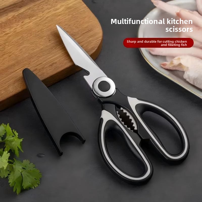 Commercial Kitchen Use - Tesoura de Cozinha em Aço Inoxidável,