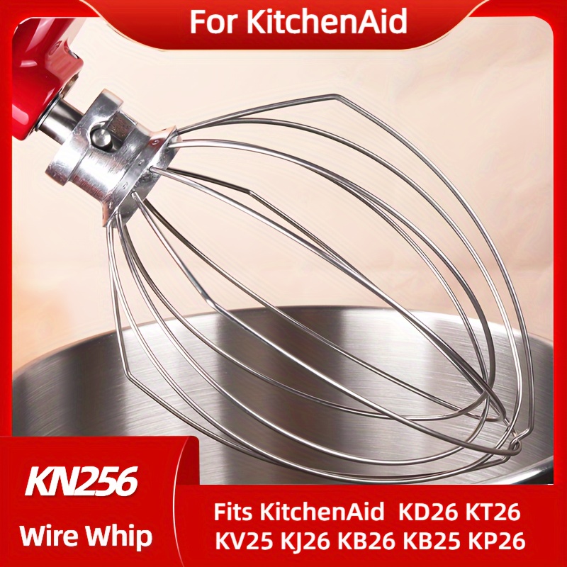 Commercial Kitchenaid - Chicote de fio de aço inoxidável