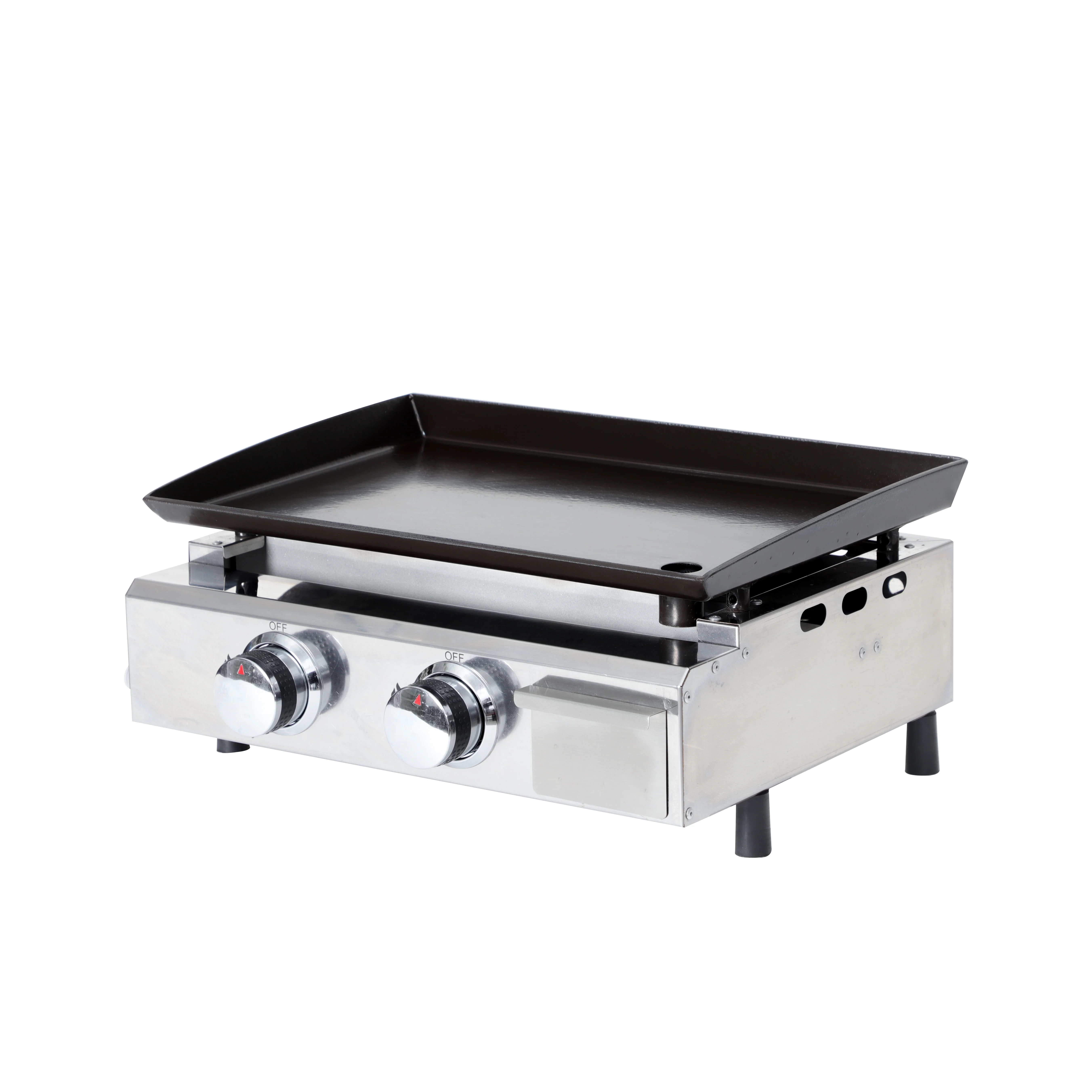 Commercial Kitchen Griddle - -Equipamento comercial multifuncional de restaurante, grelha