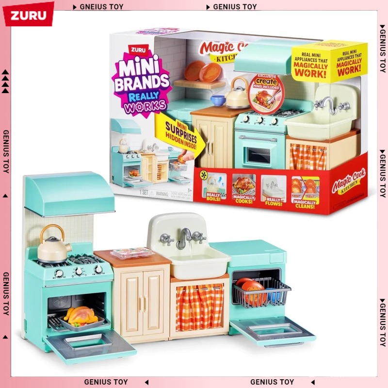 Commercial Kitchen Items - Conjunto de Cozinha Mágica Zuru Mini
