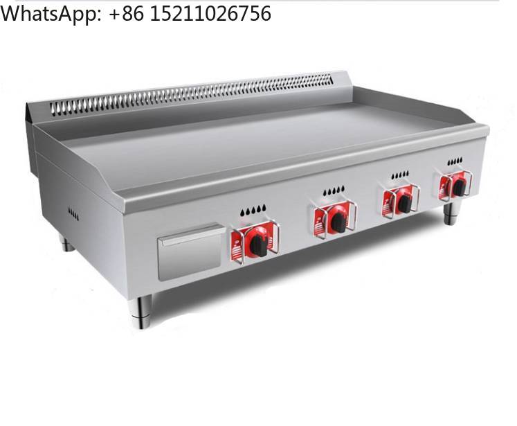 Commercial Kitchen Griddle - Churrasqueira a gás para cozinha ao