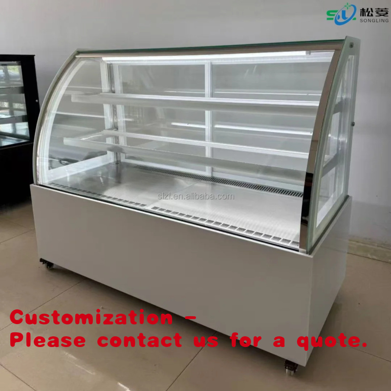 Refrigerated Display Case - Vitrine Refrigerada de Aço Inoxidável Personalizada
