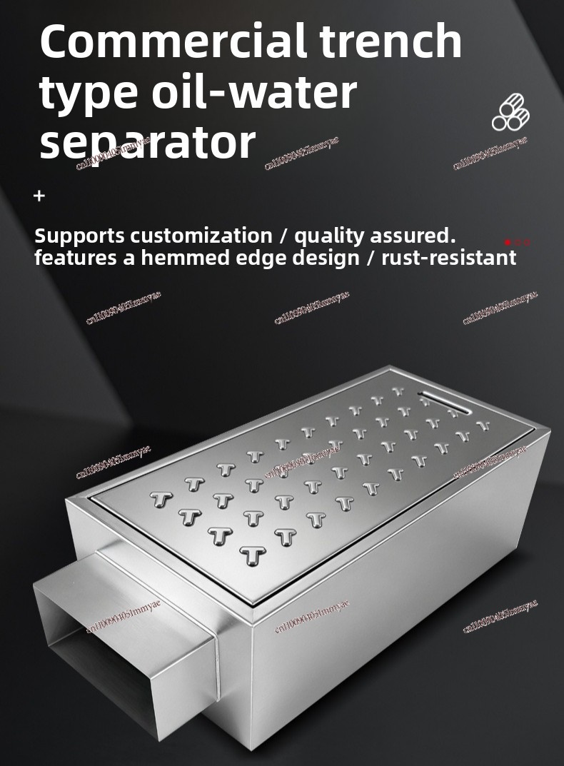 Commercial Kitchen Grease Interceptor - Separador de Óleo e Água Comercial