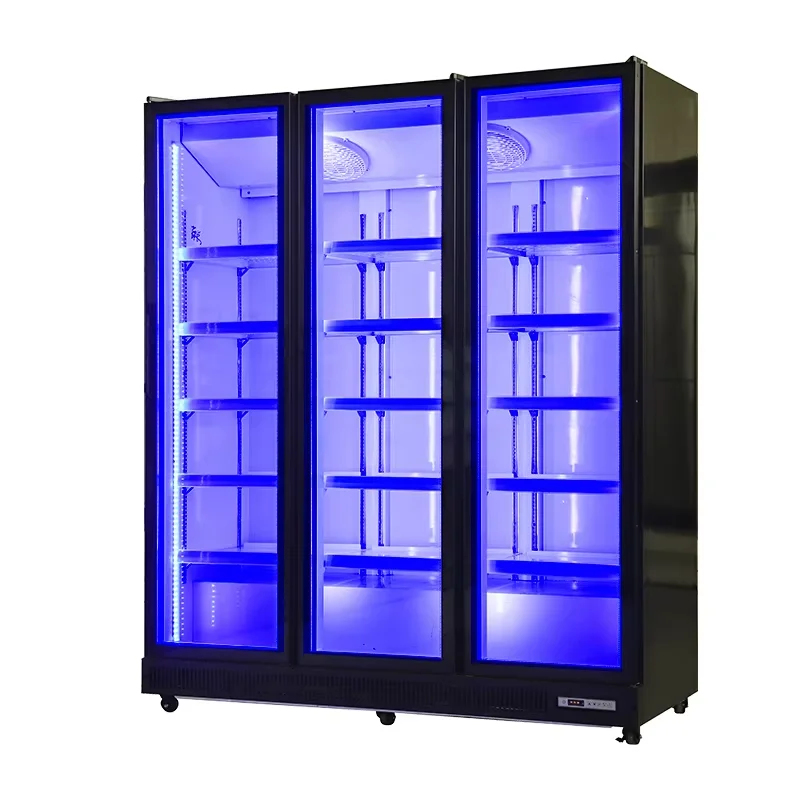 Refrigerated Display Case - Refrigerador Comercial Vertical de Grande Capacidade