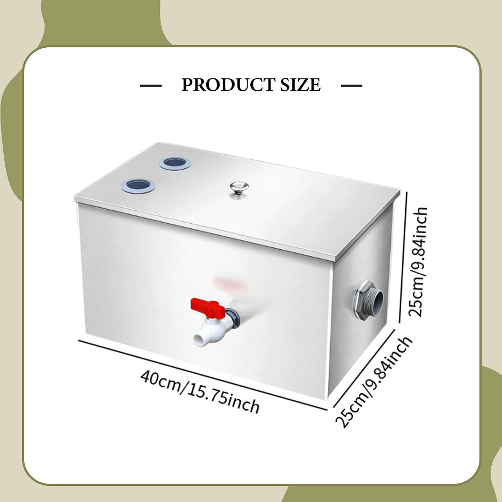 Commercial Kitchen Grease Interceptor - Separador de Gordura e Água em