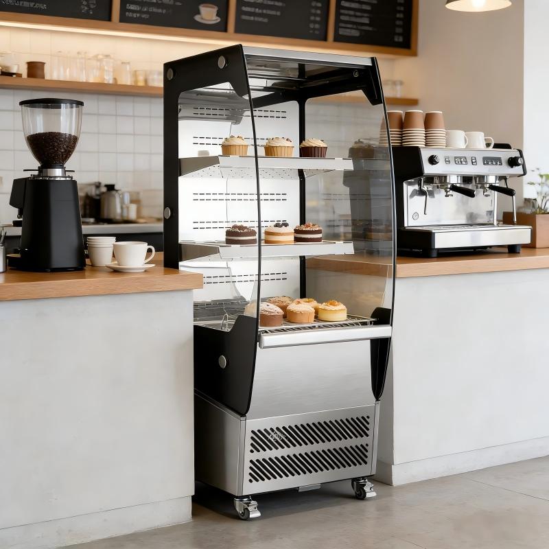 Refrigerated Display Case - Refrigerador Expositor Comercial Rotativo para Bolos