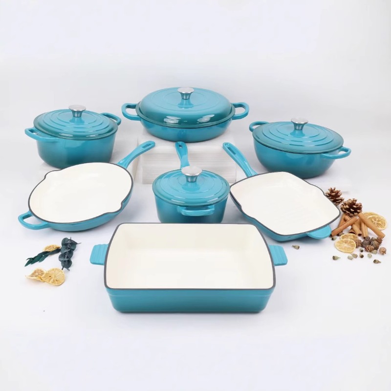 Bain Marie Food Warmer - Panela de esmalte, panela de ferro