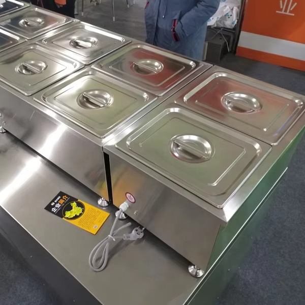 Bain Marie Food Warmer - Aquecedor de alimentos comercial série T,