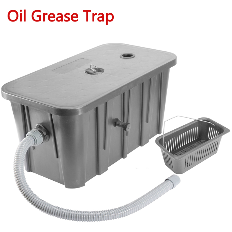Commercial Kitchen Grease Interceptor - Separador Comercial de Óleo e Água,