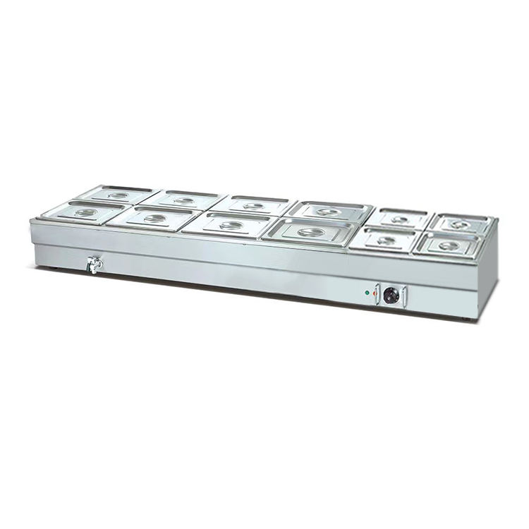 Bain Marie Food Warmer - Aquecedor de Alimentos Elétrico Comercial Bain