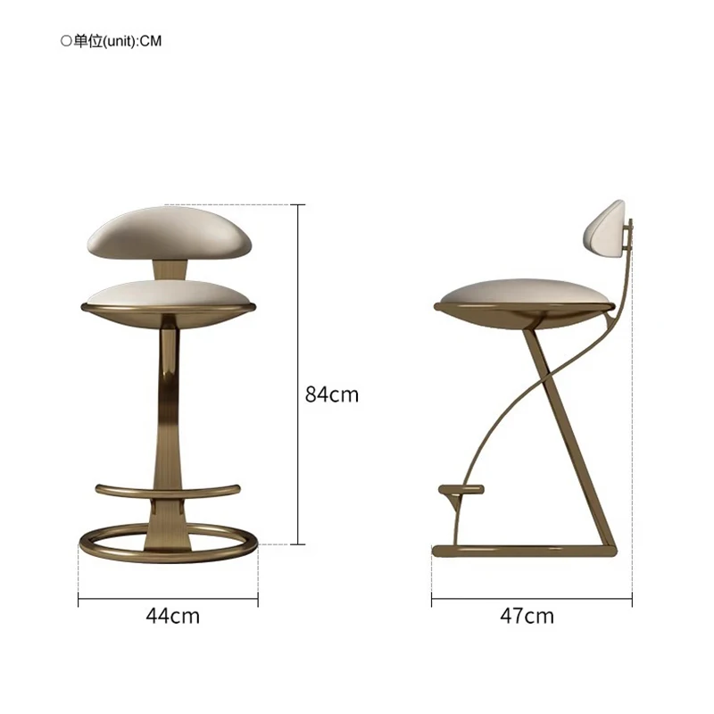 Commercial Kitchen Lighting Design - Cadeira Alta de Designer Italiana de