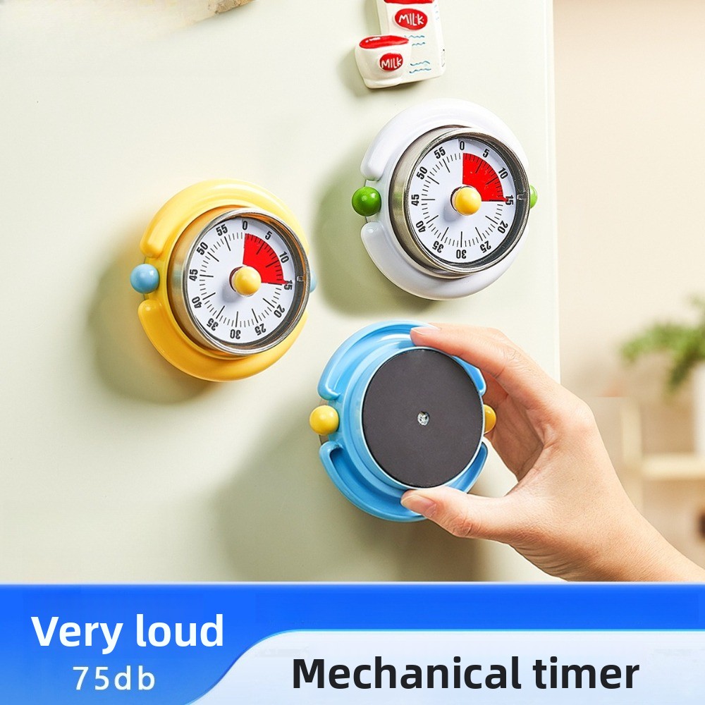 Commercial Kitchen Timer - Timer Mecânico Visual de 60 Minutos,