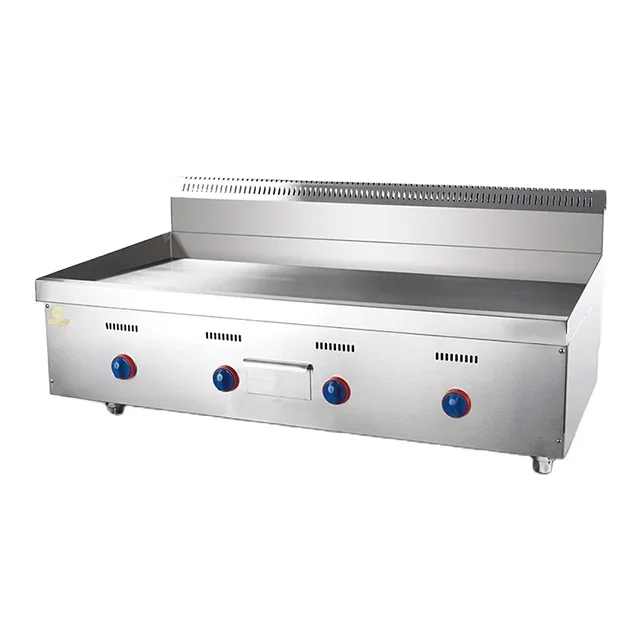 Chapa plana a gás comercial re - Commercial Kitchen Griddle avaliação e preço
