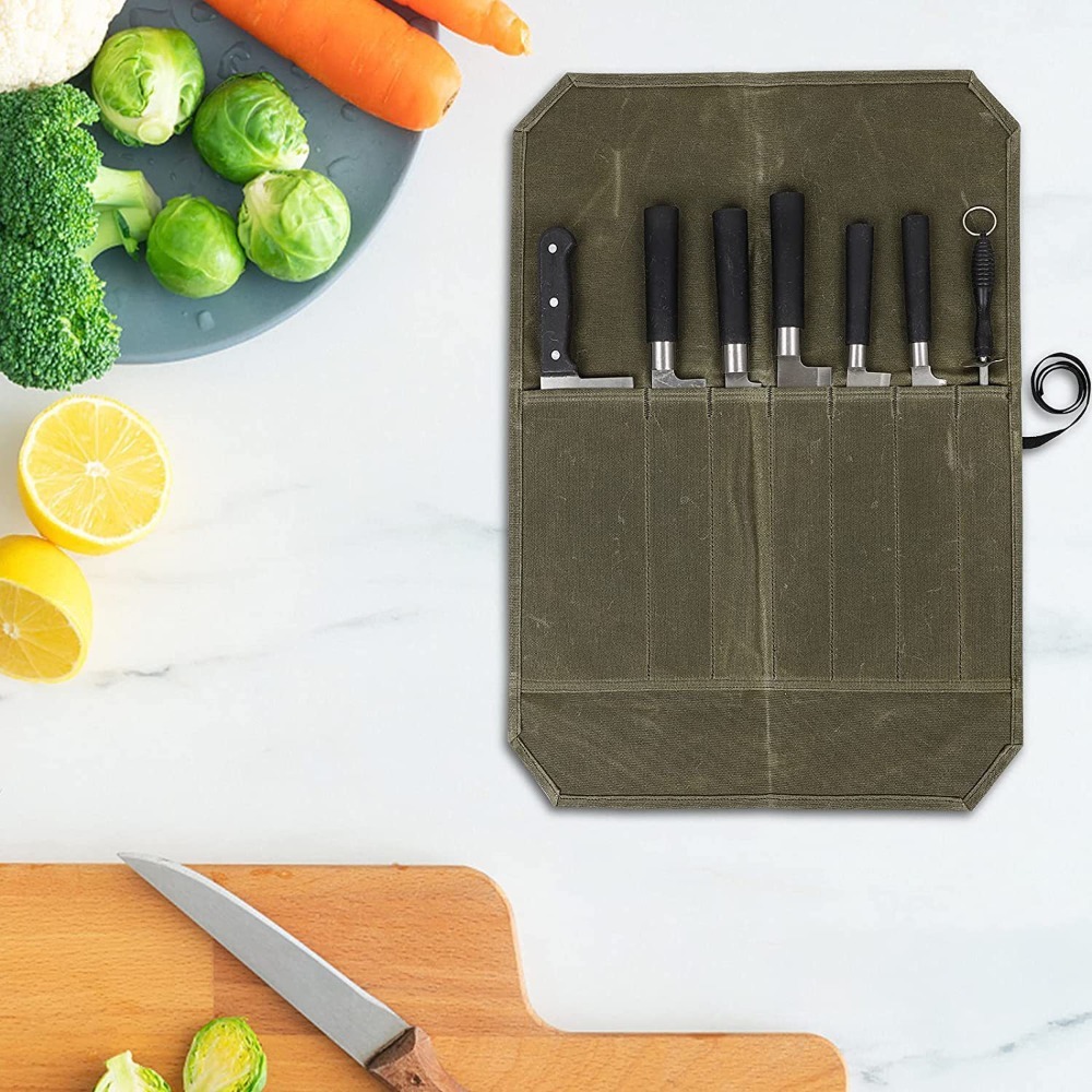 Saco de armazenamento de faca  - Commercial Kitchen Knife Holder avaliação e preço