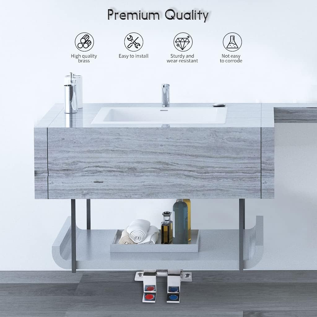 Válvula de Pedal de Latão com  - Commercial Kitchen Sink avaliação e preço