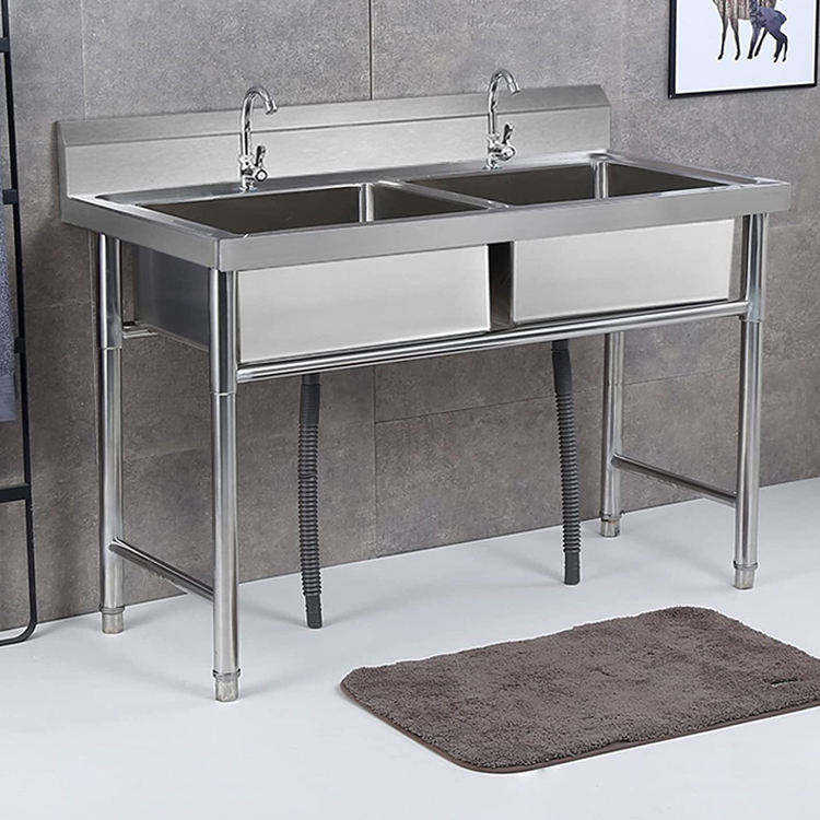 Pia de Cozinha Comercial de Aç - Commercial Kitchen Sink avaliação e preço