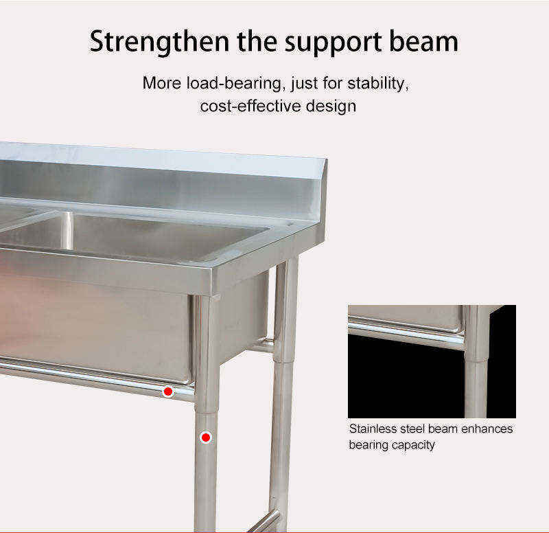 Pia de Cozinha Comercial de Aç - Commercial Kitchen Sink avaliação e preço