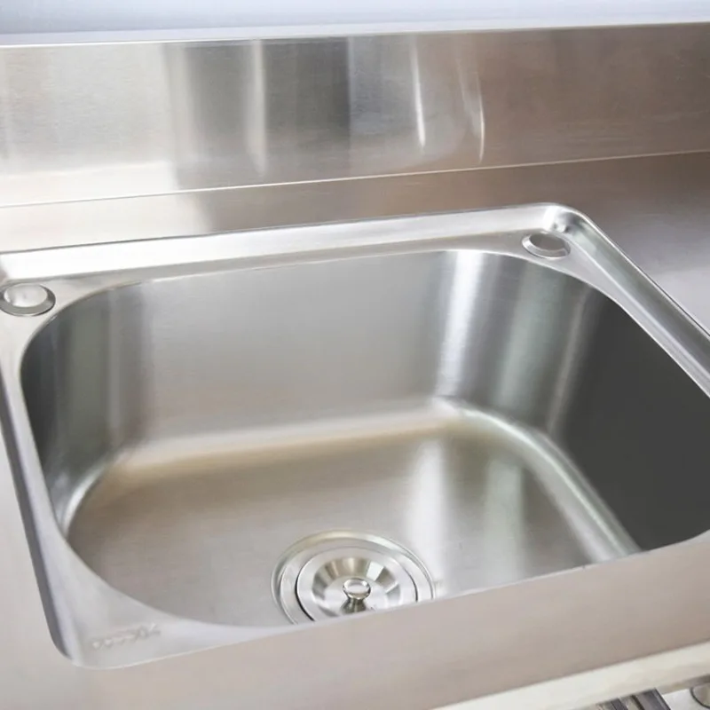 Pia independente de aço inoxid - Commercial Kitchen Sink avaliação e preço