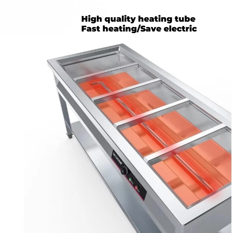 Estufa de Buffet Bain-Marie em - Bain Marie Food Warmer avaliação e preço