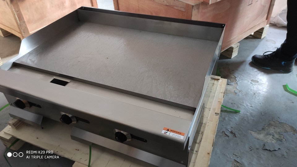 24 '' Chapa Plana Gás Hambúrgu - Commercial Kitchen Griddle avaliação e preço