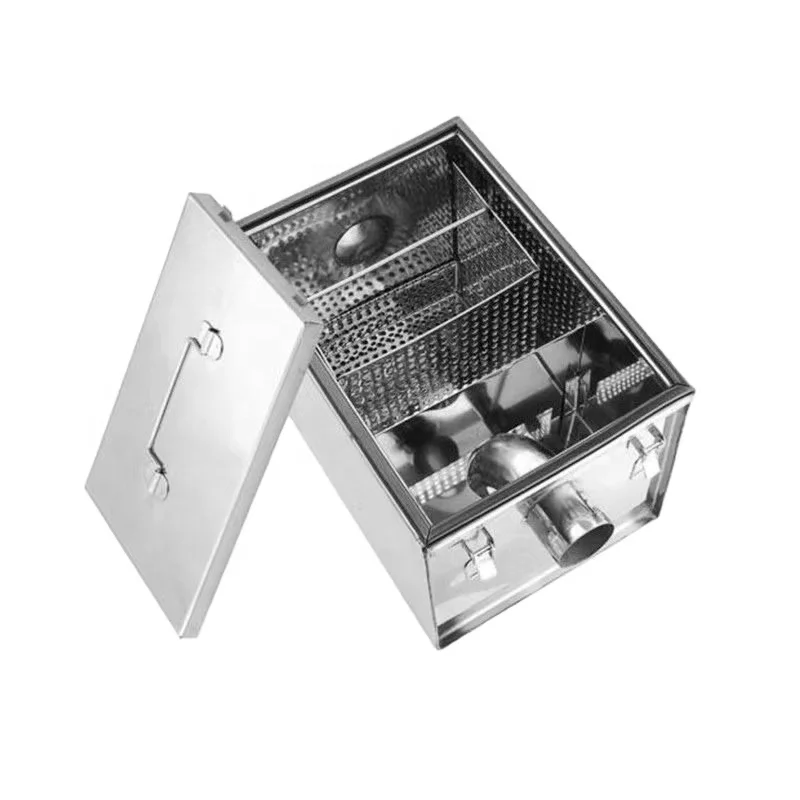 -Nova chegada de aço inoxidáve - Commercial Kitchen Grease Interceptor avaliação e preço