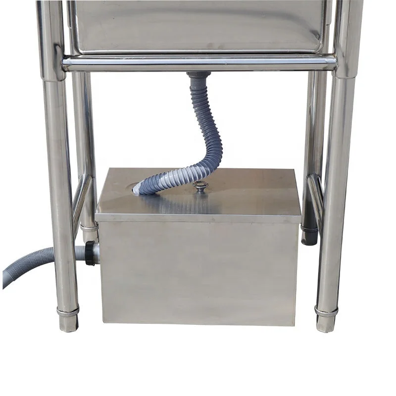 -Nova chegada de aço inoxidáve - Commercial Kitchen Grease Interceptor avaliação e preço