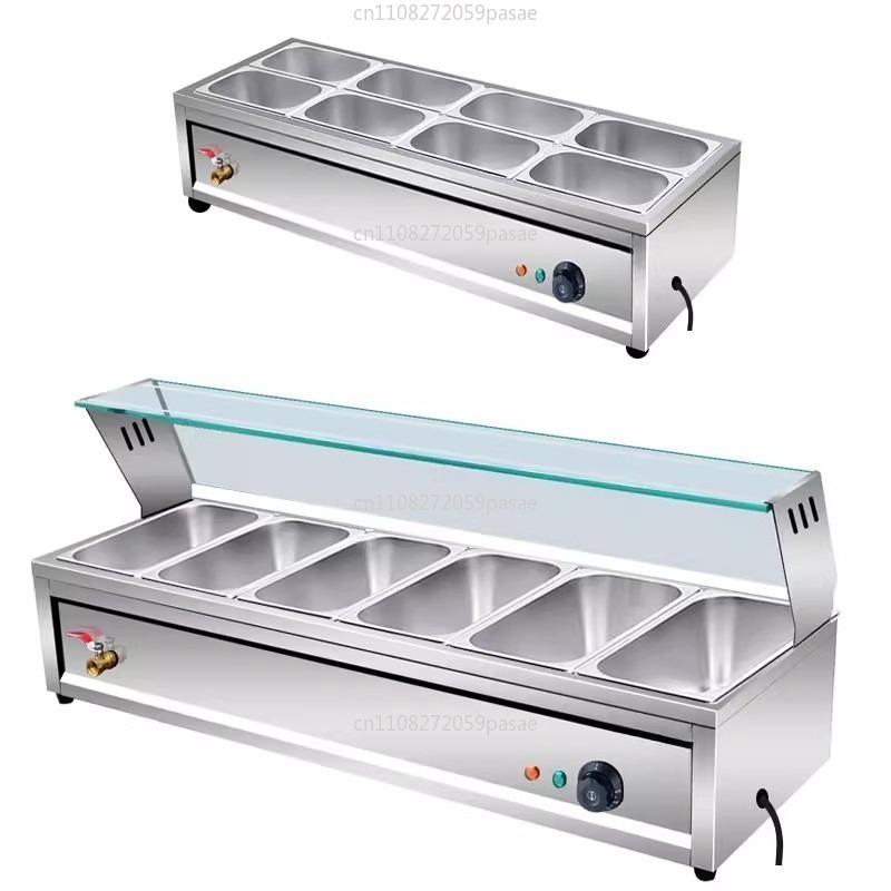 Mesa de isolamento de alimento - Bain Marie Food Warmer avaliação e preço