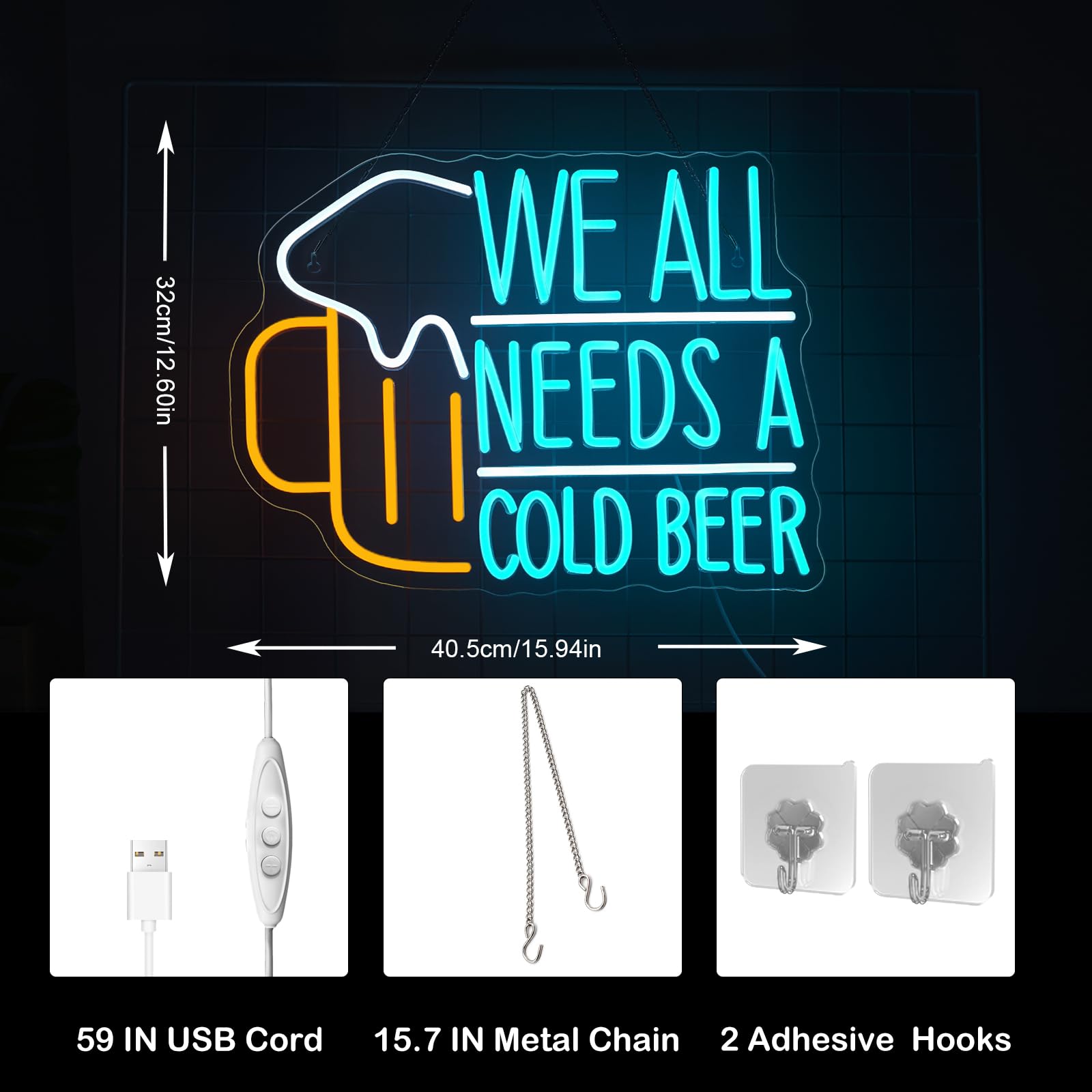 Sinal de néon de cerveja LED s - Commercial Kitchen Needs avaliação e preço
