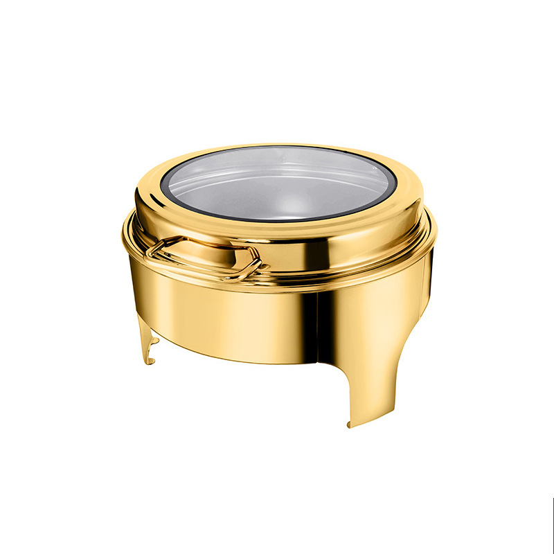 Ouro 6l de aço inoxidável redo - Bain Marie Food Warmer avaliação e preço