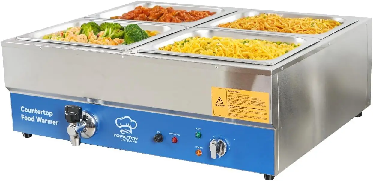 Aquecedor de Alimentos Comerci - Bain Marie Food Warmer avaliação e preço
