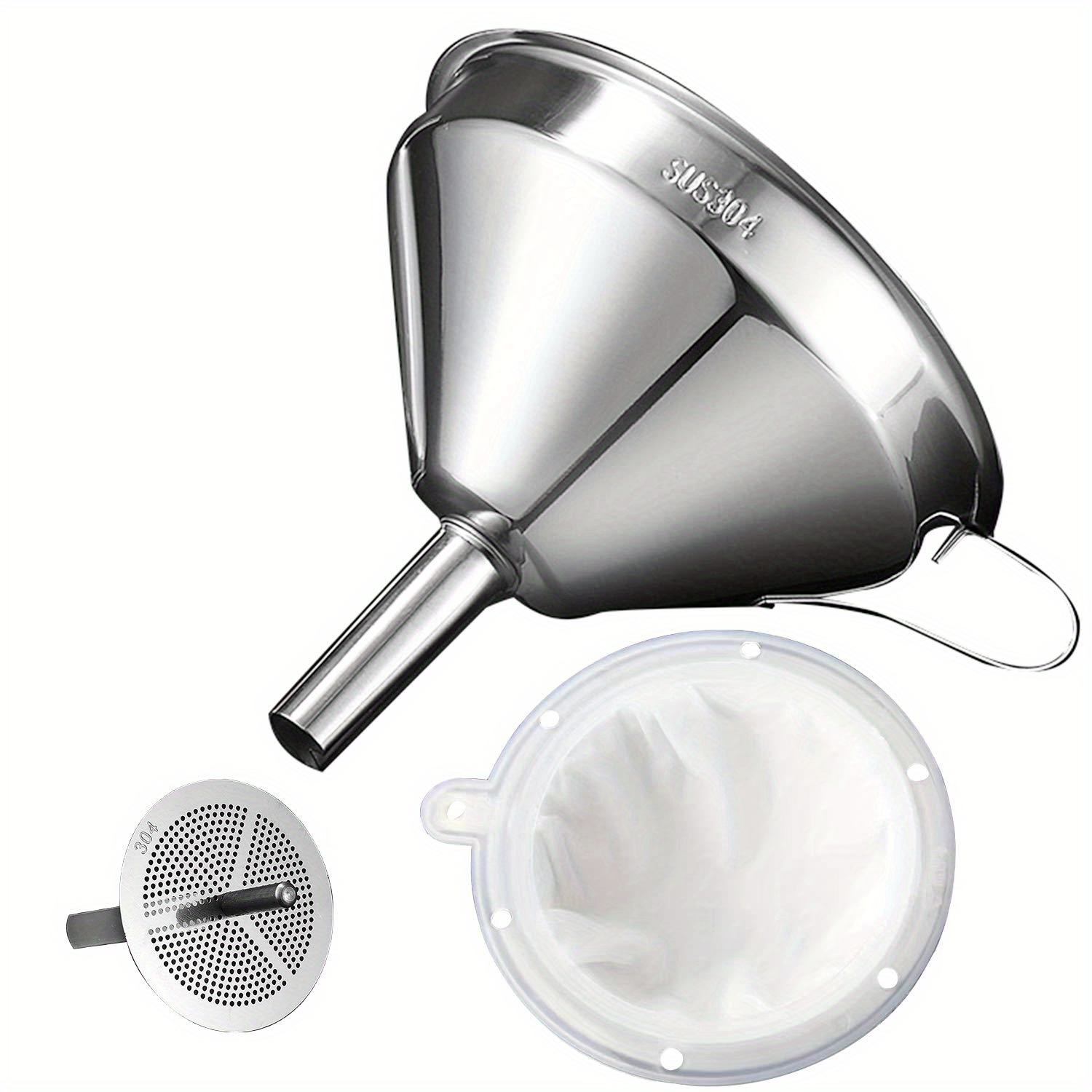 3 unidades/pacote funil para e - Commercial Kitchen Oil Filter avaliação e preço