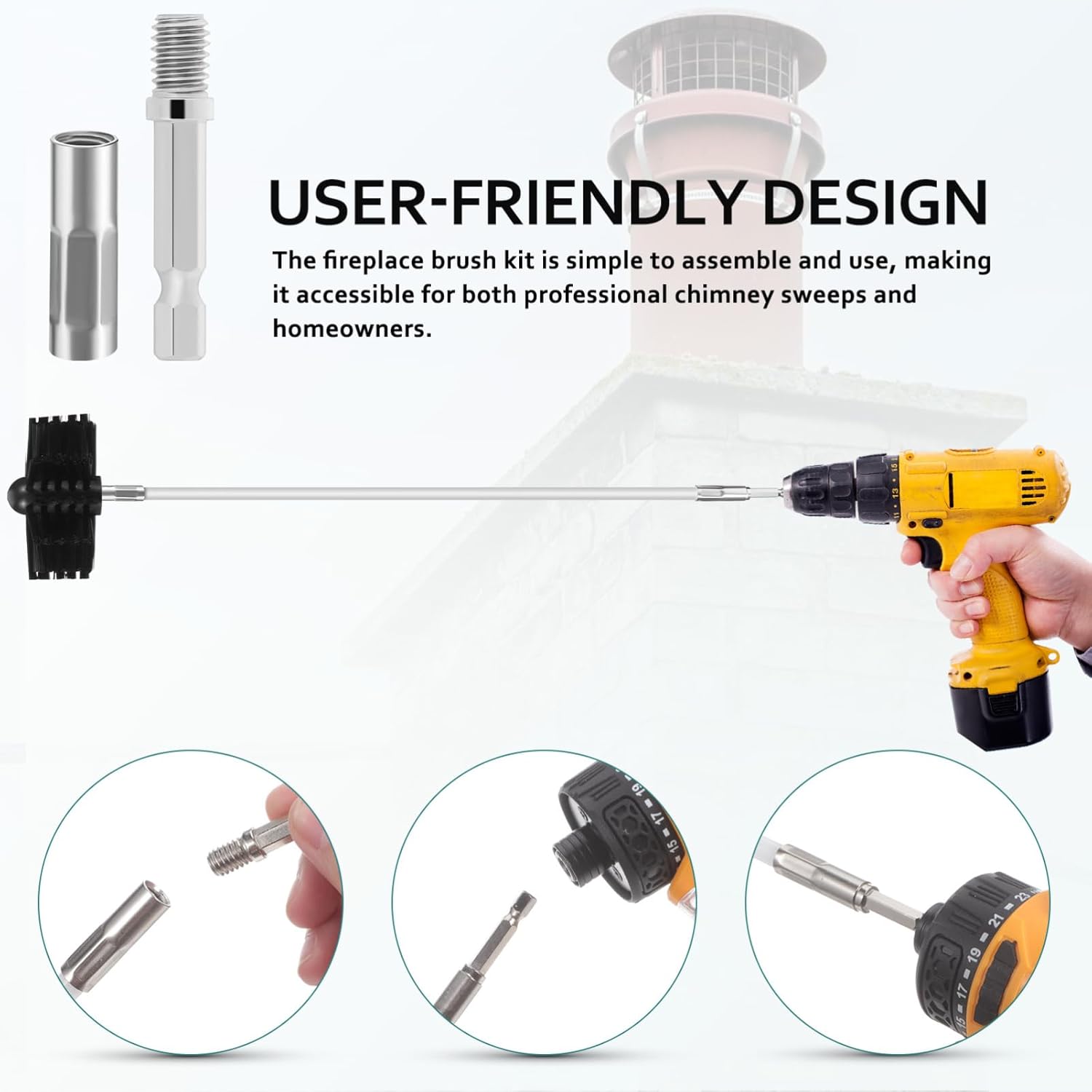 Kit de Escovas Flexíveis para  - Commercial Kitchen Cleaning avaliação e preço