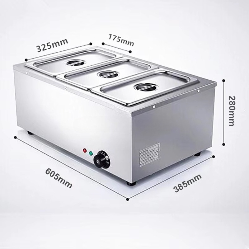 Equipamento de Cozinha com Con - Bain Marie Food Warmer avaliação e preço