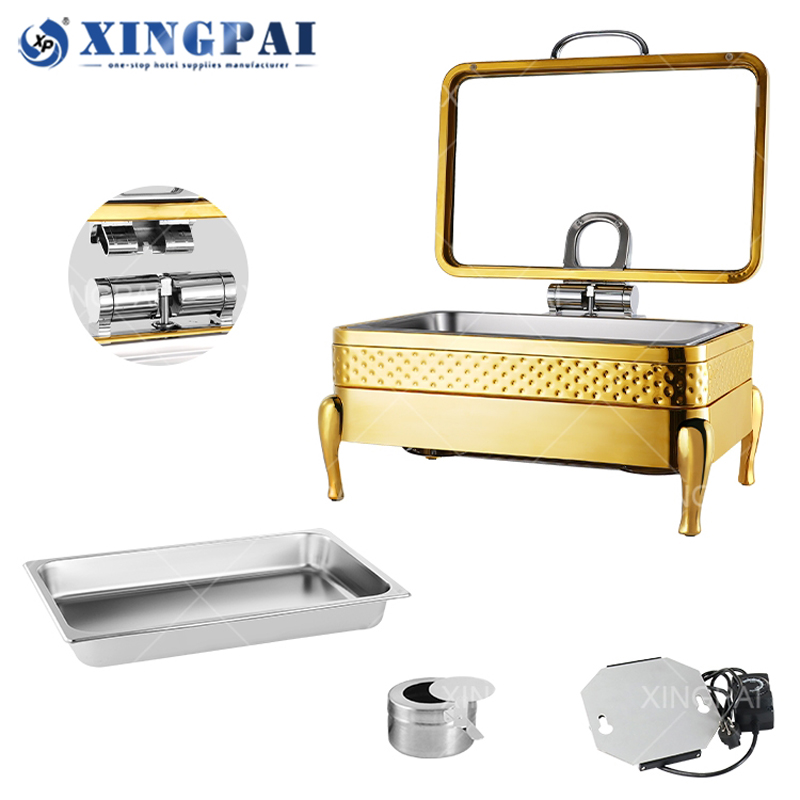 XINGPAI Conjunto de Rechauds E - Bain Marie Food Warmer avaliação e preço