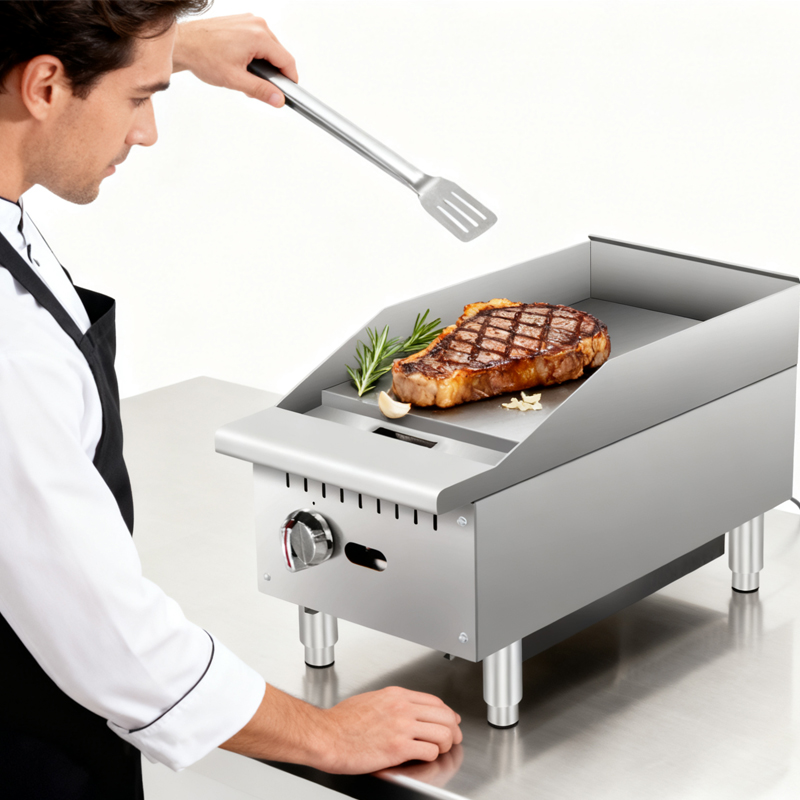 Equipamento de Cozinha Comerci - Commercial Kitchen Griddle avaliação e preço