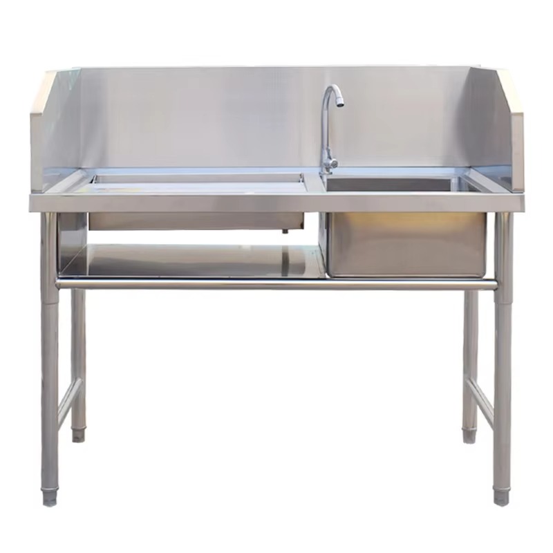 Mesa de trabalho comercial de  - Commercial Kitchen Sink avaliação e preço