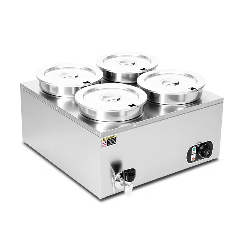 Aquecedor Elétrico Comercial d - Bain Marie Food Warmer avaliação e preço