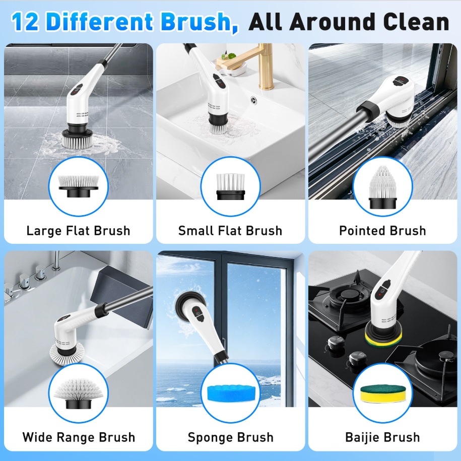 Escova de Limpeza Elétrica TIN - Commercial Kitchen Cleaning avaliação e preço