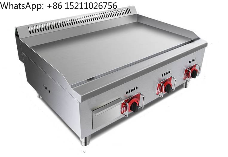 Churrasqueira a gás para cozin - Commercial Kitchen Griddle avaliação e preço