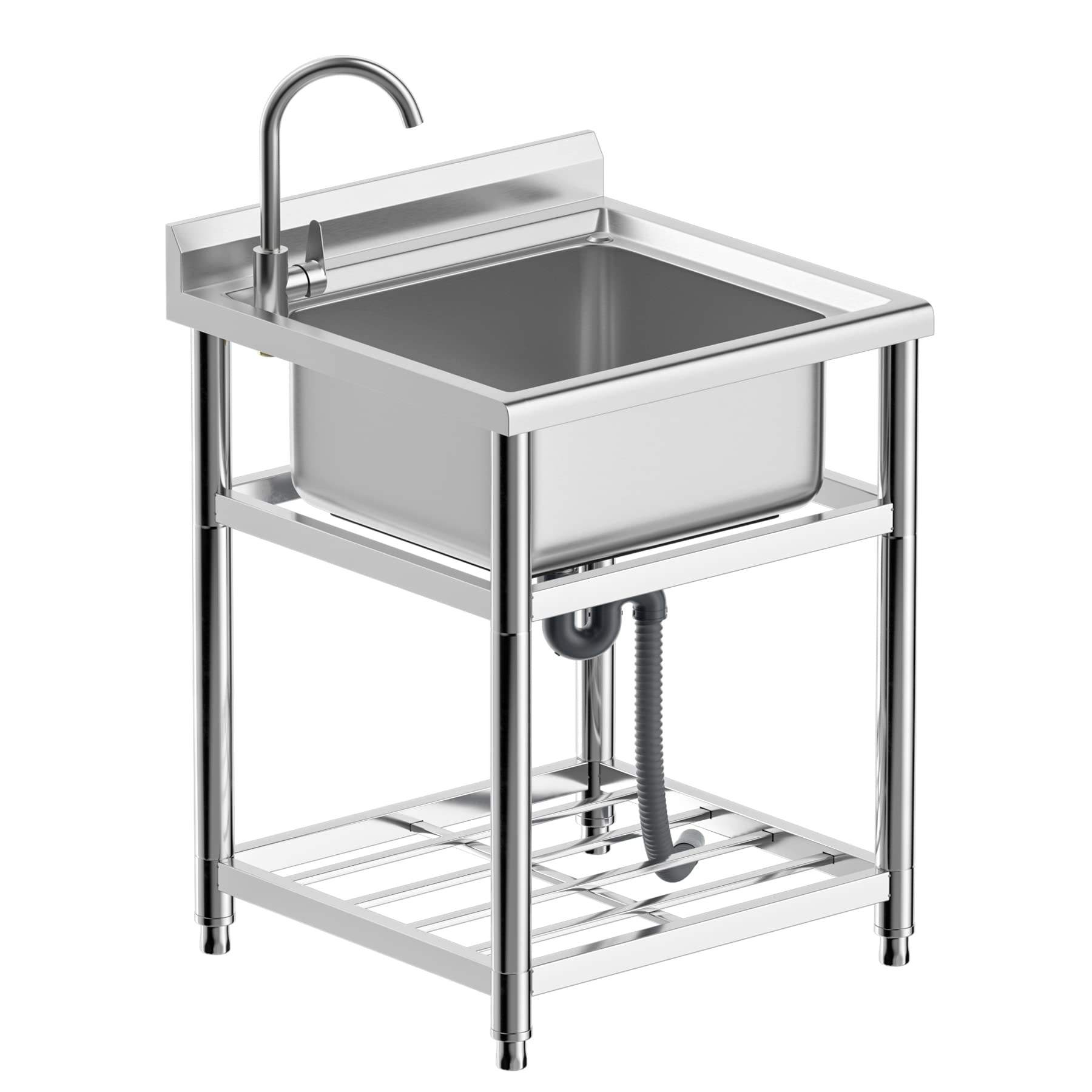 Pia Comercial de Aço Inoxidáve - Commercial Kitchen Sink avaliação e preço