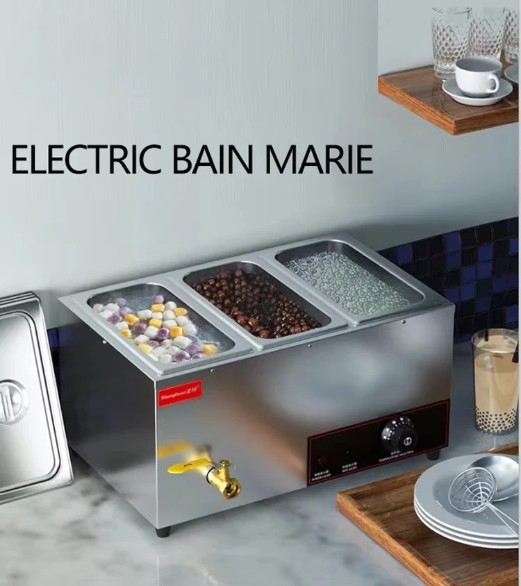 -Hotel Restaurante Refrigeraçã - Bain Marie Food Warmer avaliação e preço