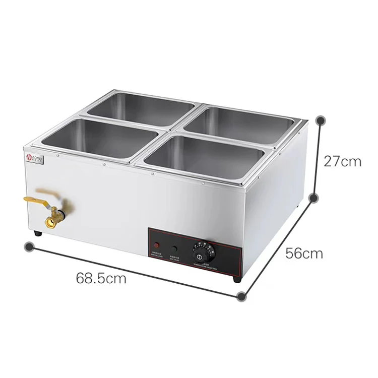 -Hotel Restaurante Refrigeraçã - Bain Marie Food Warmer avaliação e preço