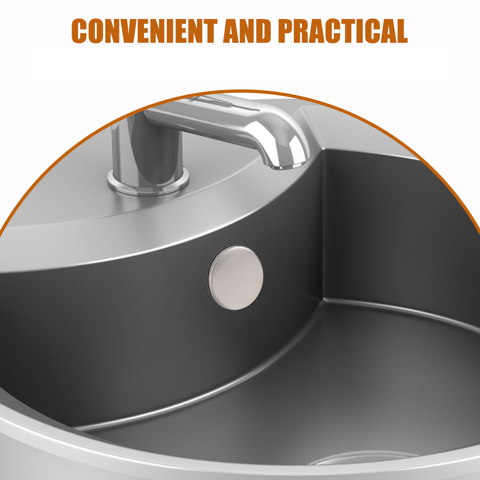 2 Peças de Tampas de Aço Inoxi - Commercial Kitchen Sink avaliação e preço