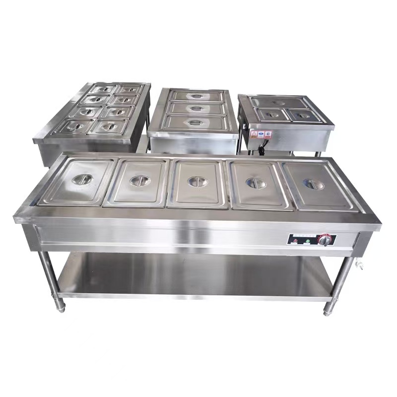 Estufa Elétrica Comercial para - Bain Marie Food Warmer avaliação e preço