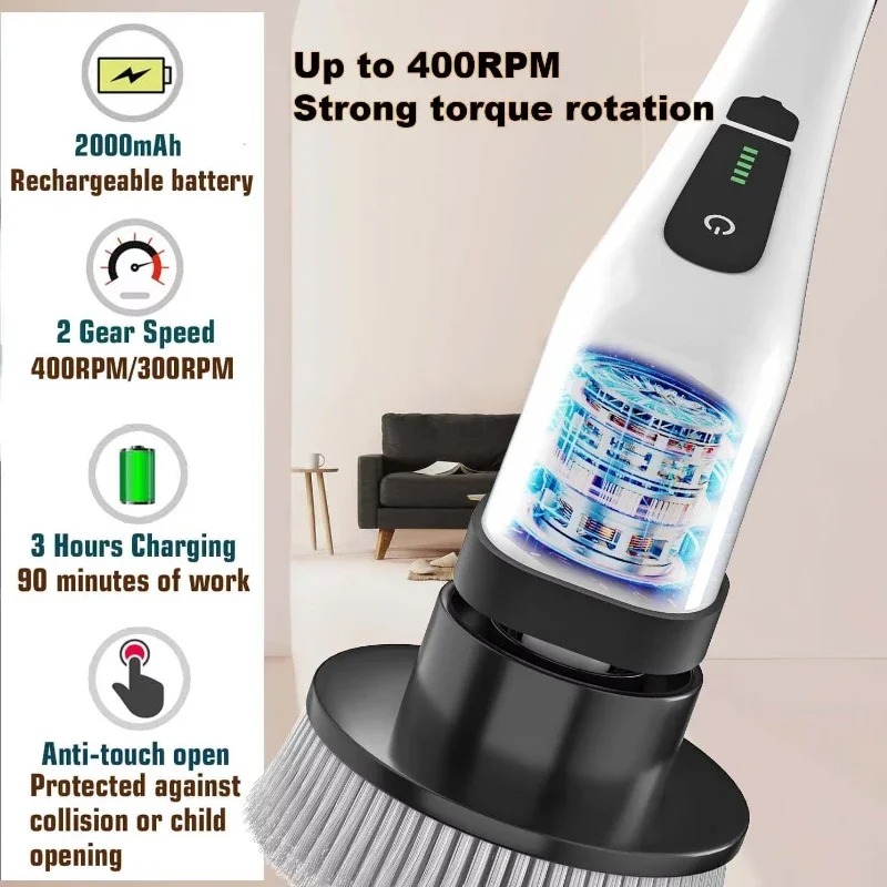 Escova de Limpeza Elétrica Mul - Commercial Kitchen Cleaning avaliação e preço