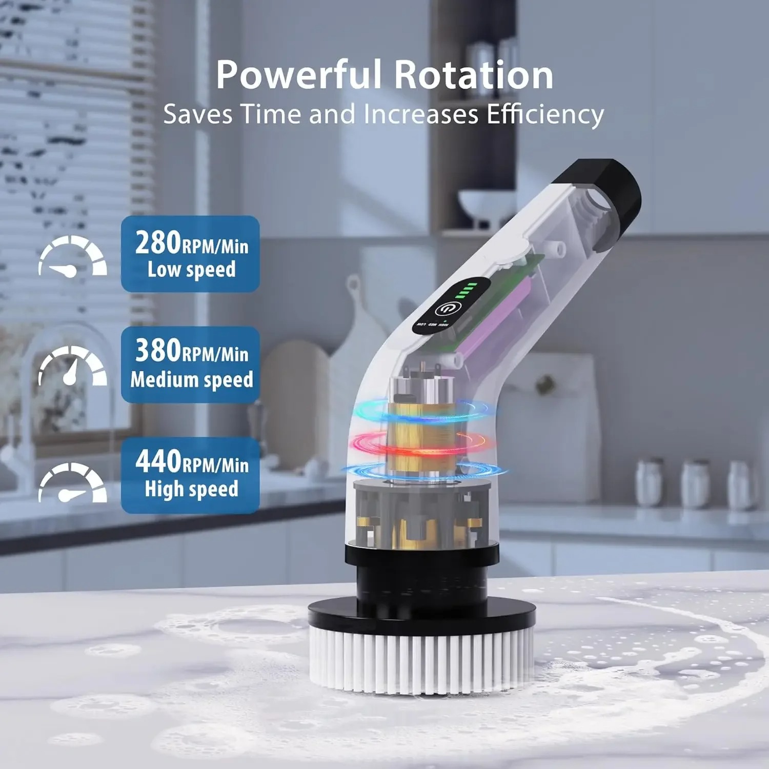 Escova de Limpeza Elétrica Mul - Commercial Kitchen Cleaning avaliação e preço