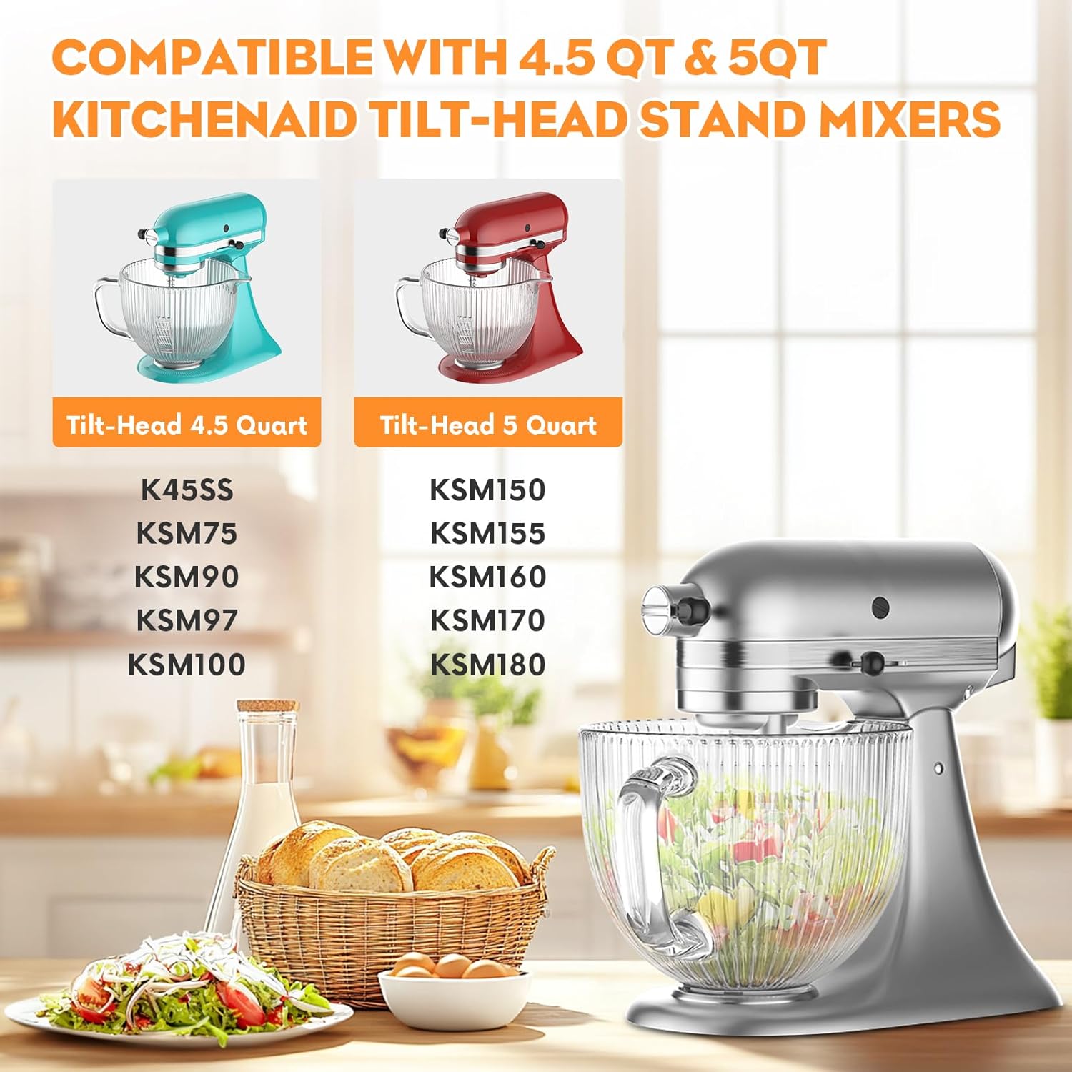 Tigela de vidro GVODE para mis - Commercial Kitchenaid avaliação e preço